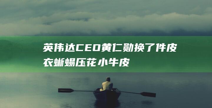 英伟达CEO黄仁勋换了件皮衣：蜥蜴压花小牛皮，售价8990美元
